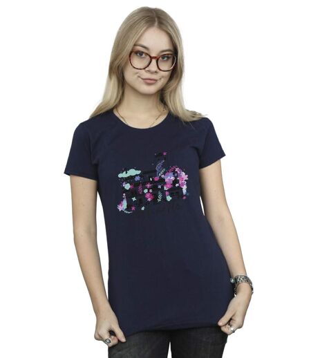 Disney T-shirt en coton Encanto Casita Femme/Femme (Bleu marine) - UTBI19570
