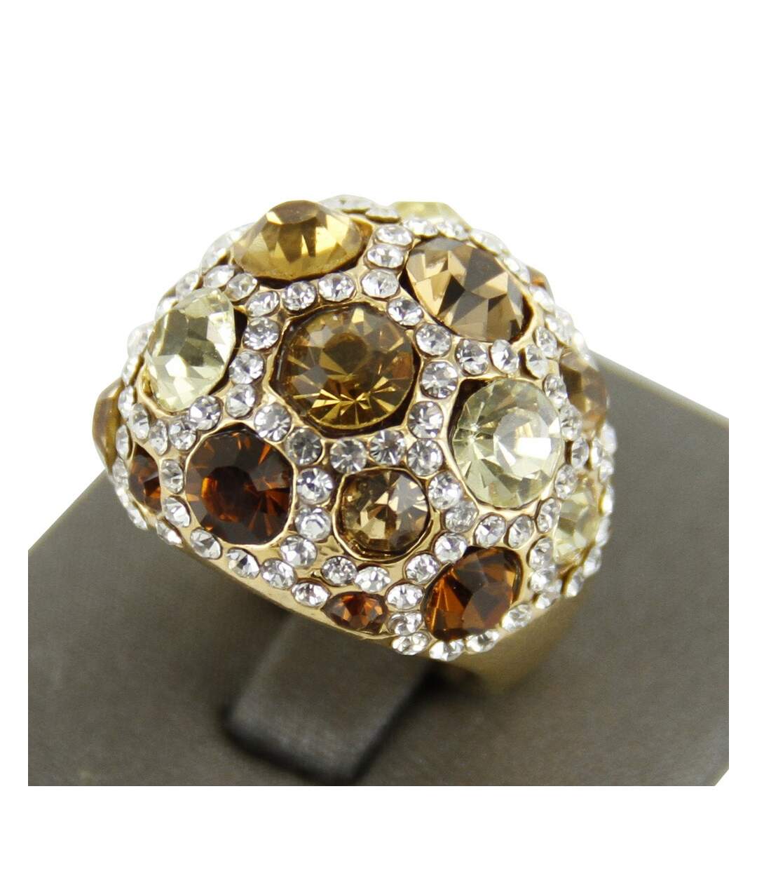 Bague Femme Doré Strass DAPHNEE