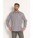 Chemise à rayures entretien facile-1