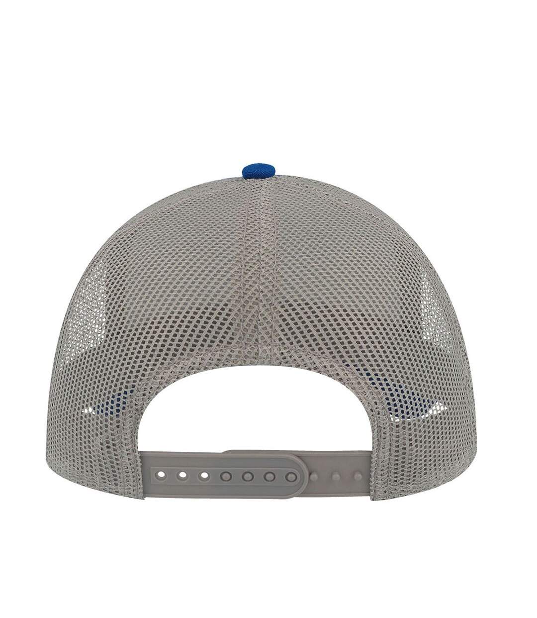 Casquette trucker rapper bleu roi / gris Atlantis-2