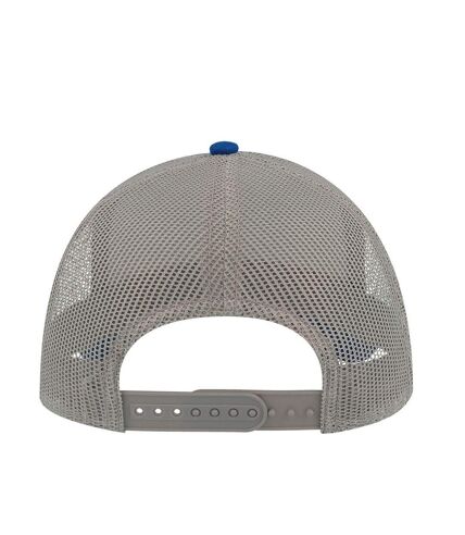 Casquette trucker rapper bleu roi / gris Atlantis