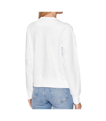 Sweat Blanc Femme Guess - M