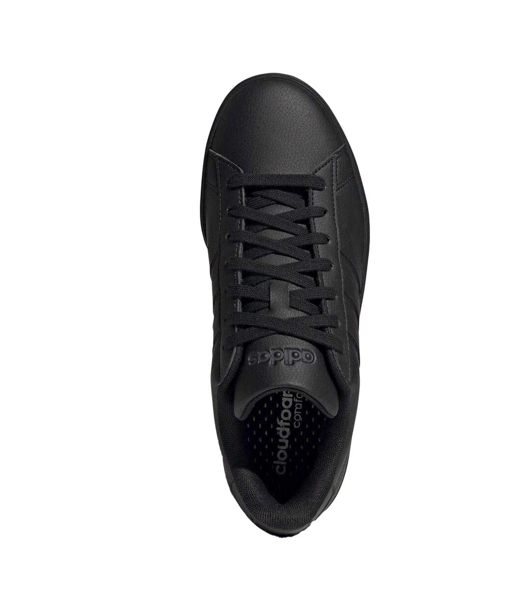 Baskets Grand Court Femme Triple Noir Adidas-4