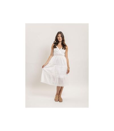 Robe midi dentelle ILOE - Dona X Lisa