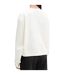 Sweat Motif/style Cœur Femme Écru Hugo-2