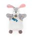 Doudou polyester 2 en 1 collection LES MARIONNETTES Lapin-1