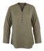 Chemisier à motifs imprimés CHF3003A-1