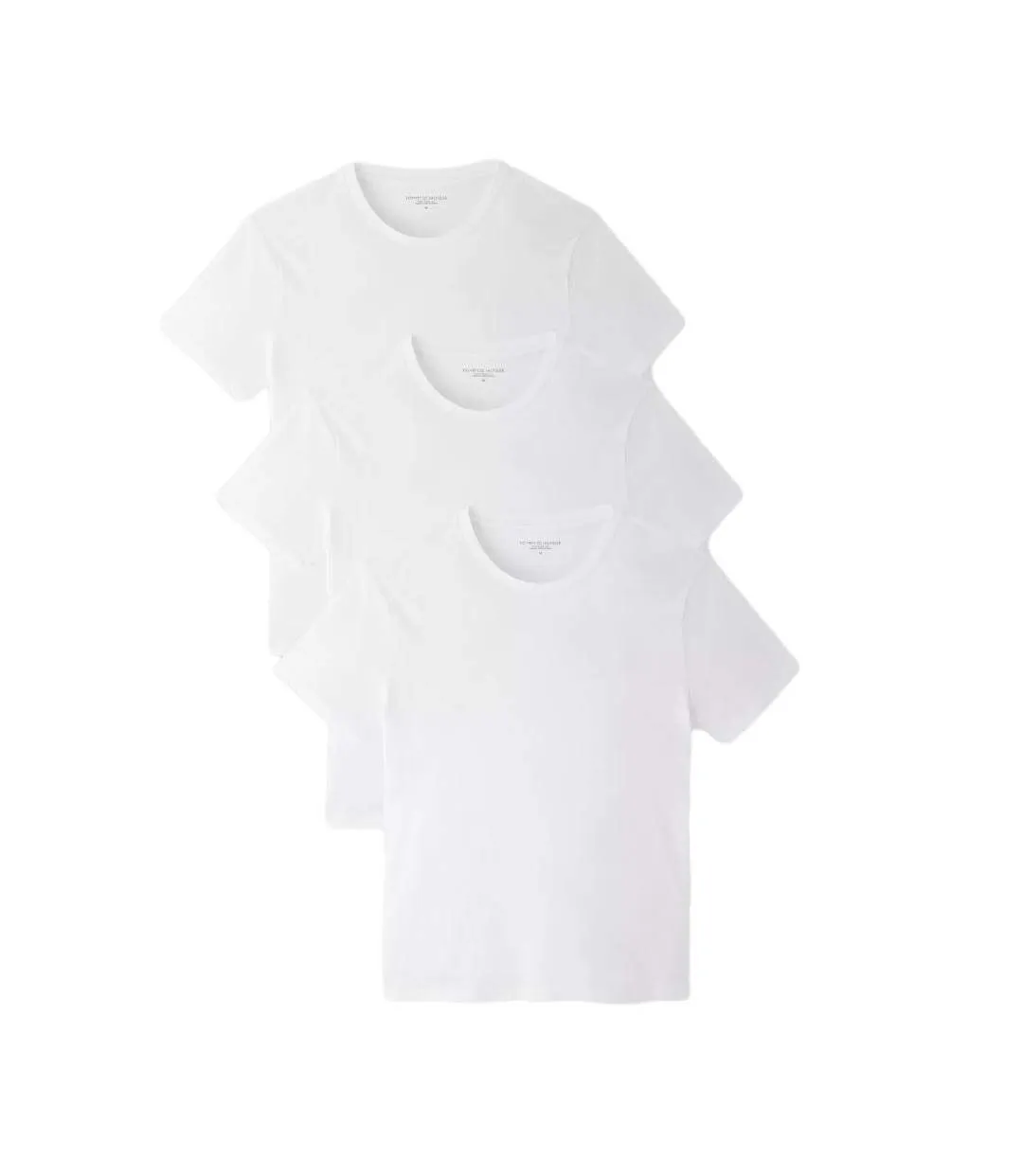 Lot de 3 t-shirts blanc homme tommy hilfiger 03576-1