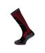 Chaussettes De Hockey Pro Vapor Adulte Noir Rouge Bauer-1