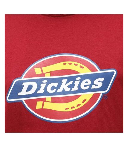 T-shirt Rouge Femme Dickies Icon Logo - XXS