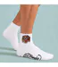 3 Pairs Men White Quarter Crew Lightweight Socks-5