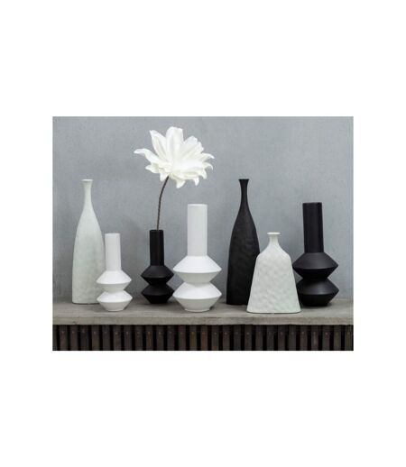 Paris Prix - Vase Design Céramique zihao 29cm Noir