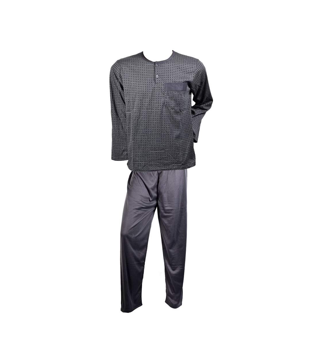 Pyjama Homme Long Eco Doublé Polaire-1