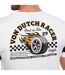 T-shirt homme regular fit col rond en jersey Fired Vondutch-4