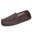 Isotoner Chaussons Mocassins homme soutien voûte plantaire-1