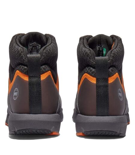 Timberland Pro Mens Radius Non Marking Ankle Boots (Black/Orange) - UTFS10430