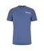 Mens Logo Crew Neck Workout T-shirt Blue Everlast-1