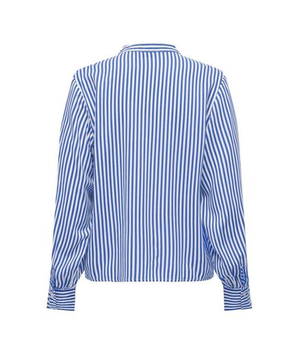 Blouse blanche/bleu clair femme jdy laurel