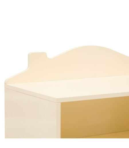 Bibliothèque enfant 2 portes et 1 niche BOULI - Beige