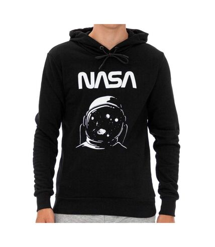 Sweat à capuche Noir Homme Nasa 68H - S