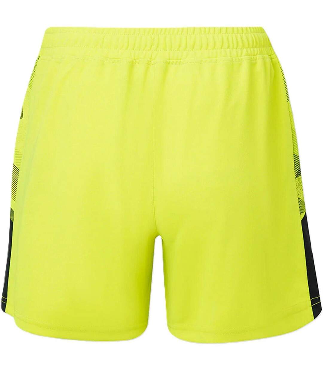 Womens/ladies Newcastle United Fc Goalkeeper Shorts Lime Green Caviar Castore-2