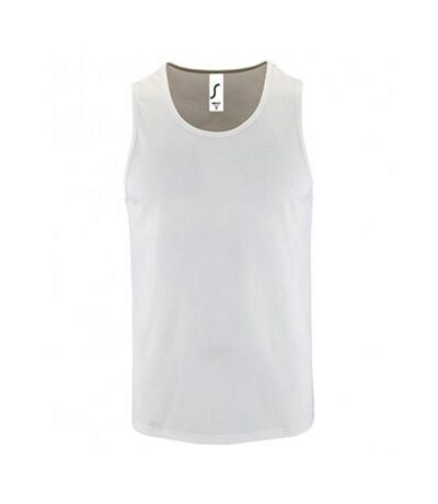 SOLS Mens Sporty Performance Tank Top (White) - UTPC2904