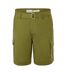 Short À Poches Motif/style Délavé Homme Kaki SoulCal-1