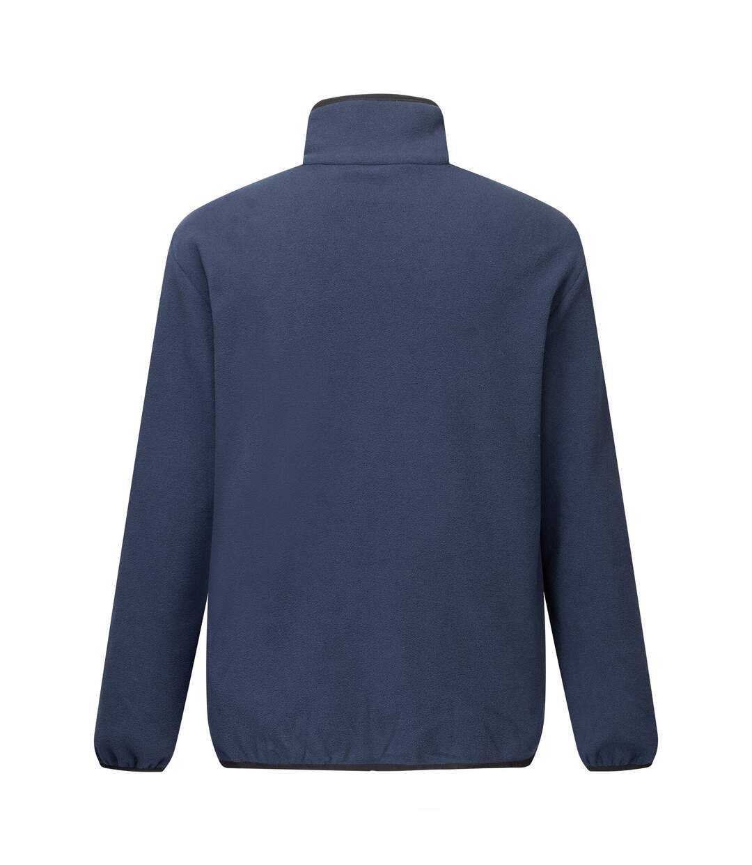 Veste Polaire À Col Montant Motif/style Détail Contrasté Frankie Homme Bleu Marine Noir Regatta-3