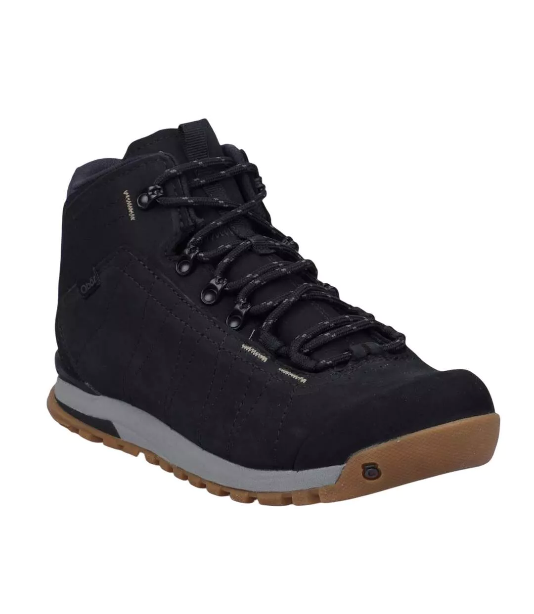 Unisex Adult Bozeman Split Leather Mid Length Boots Grey Globos Payaso-1