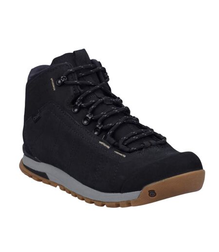 Unisex Adult Bozeman Split Leather Mid Length Boots Grey Globos Payaso