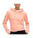 Sweat corail femme superdry plain hood - l-1