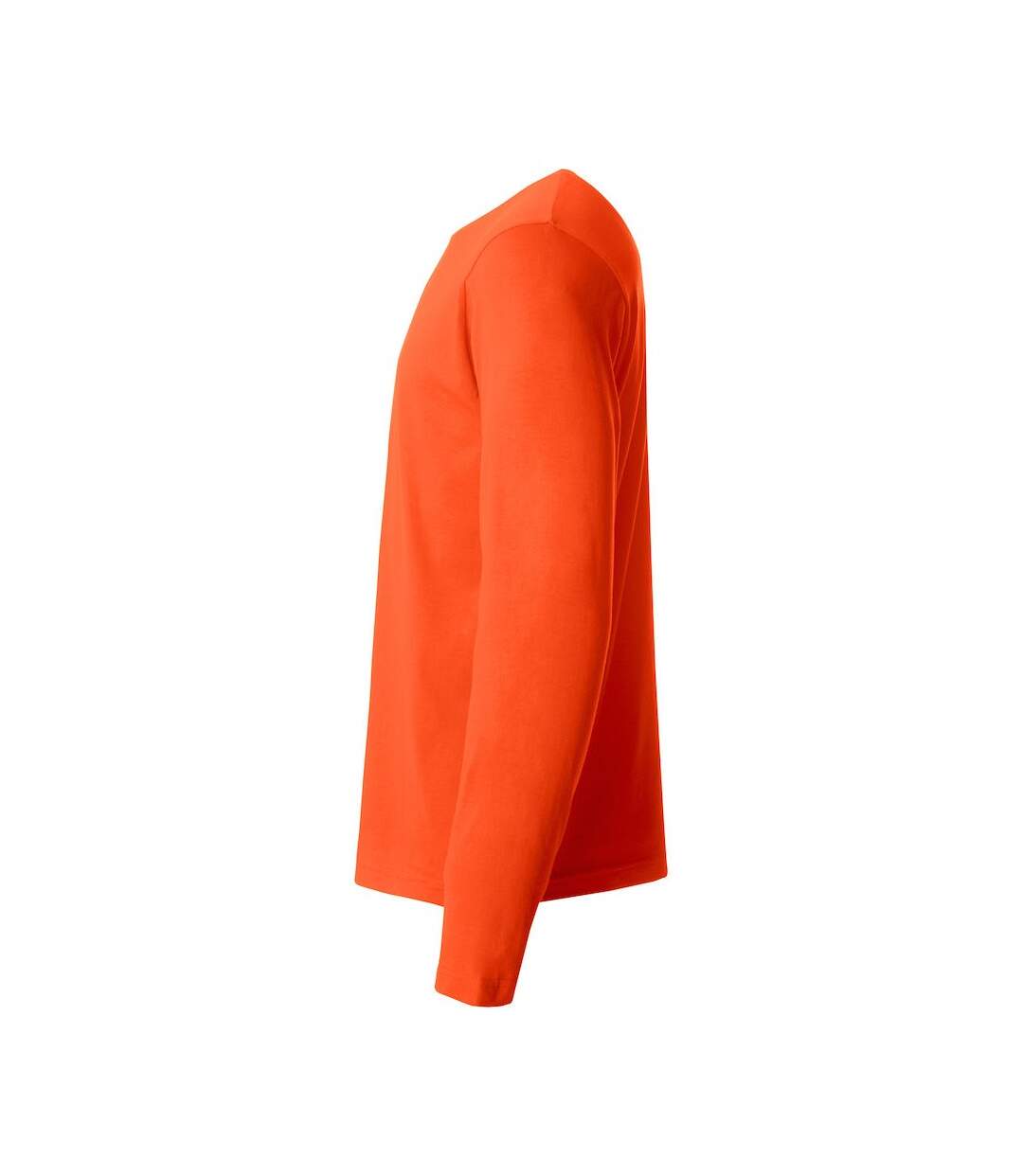 T-shirt Basic Homme Orange Sang Clique-3