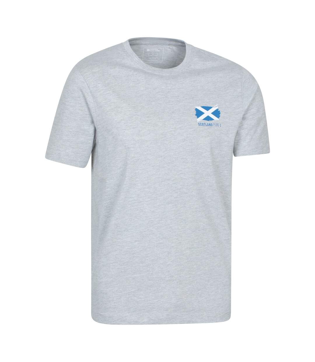 T-shirt Scotland Homme Gris Mountain Warehouse-3