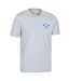 T-shirt Scotland Homme Gris Mountain Warehouse-3