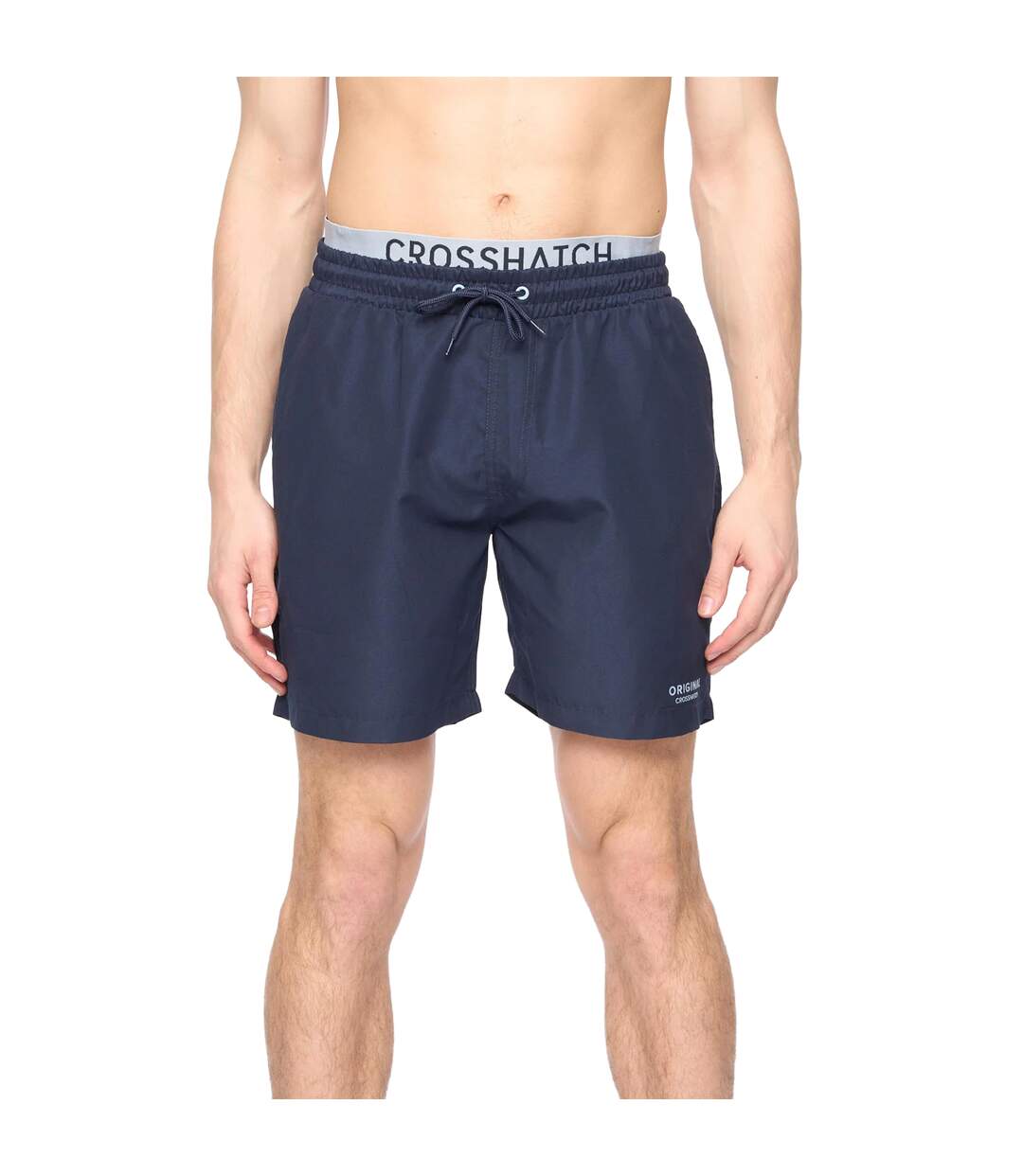 Short de bain rembrants homme bleu denim Crosshatch-1