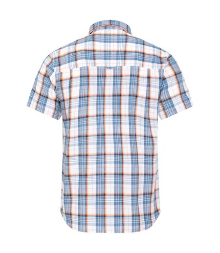 Mens cotton shirt bright blue Mountain Warehouse