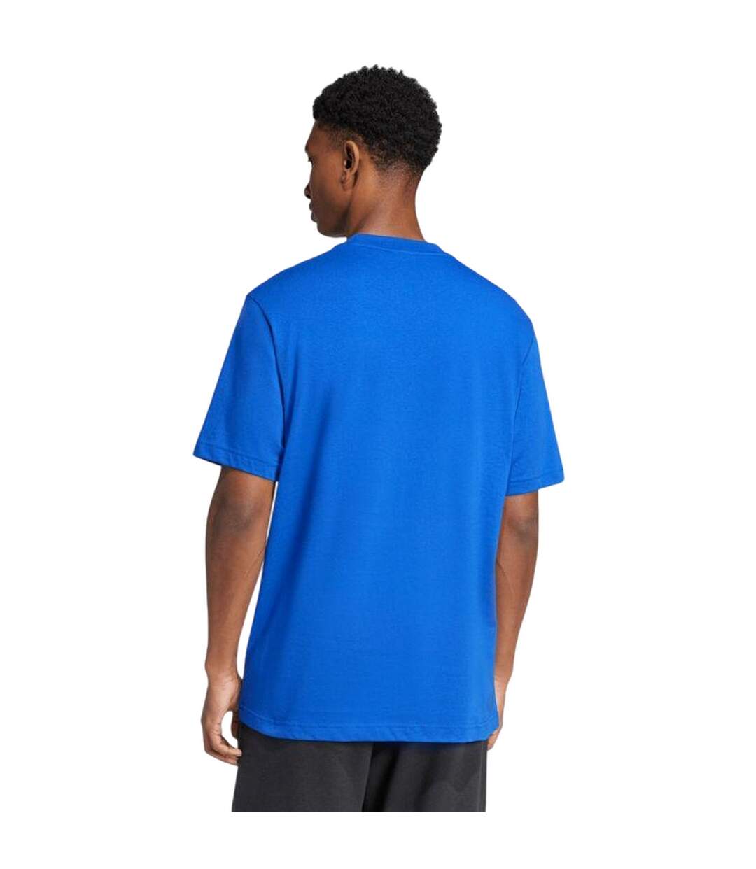 T-shirt Essentials Homme Bleu Adidas-3
