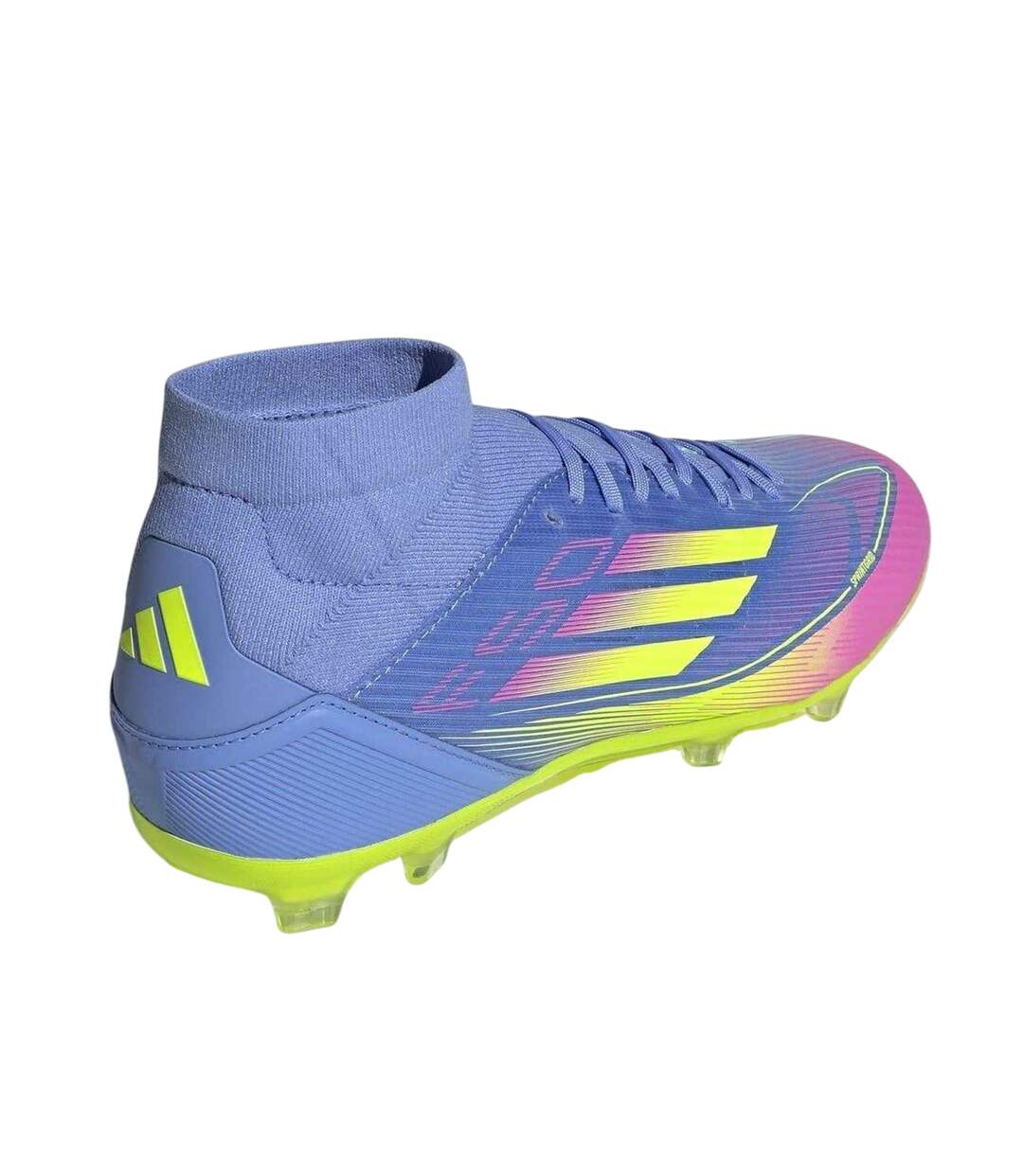 Mens F50 League Firm Ground Football Boots Blue Lemon Adidas-2