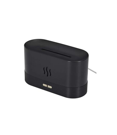 Diffuseur Huile Essentielle Flamme 17cm Noir