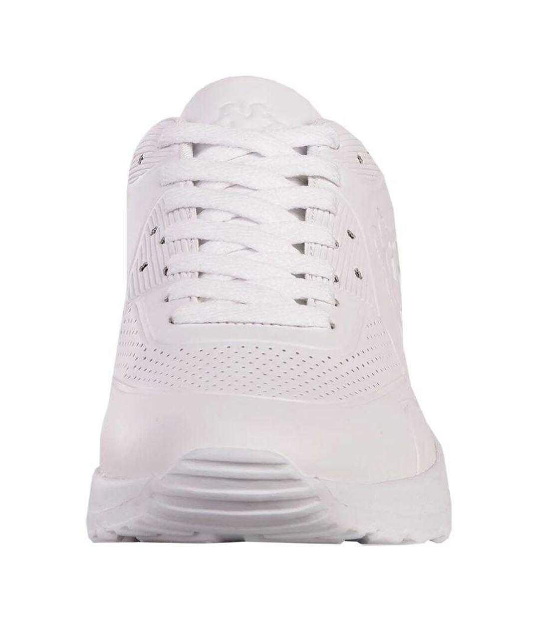 Baskets Motif/style En Relief Harlem Homme Blanc Kappa-1