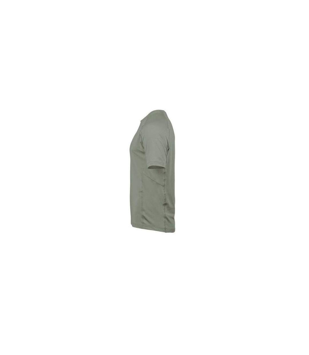 T-shirt À Manches Courtes Homme Vert De Gris Clair Tee Jays-2