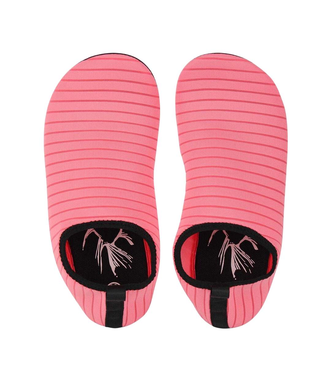 Mens Striped Slip-on Water Shoes Pink Hot Tuna-3