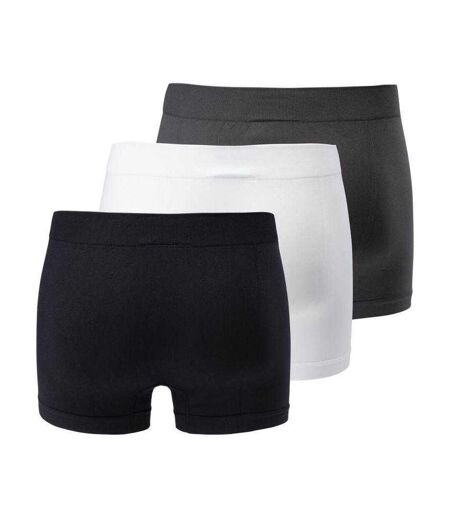 Lot De 3  Boxers Olayo Homme Noir Blanc Bleu Marine Fitanu