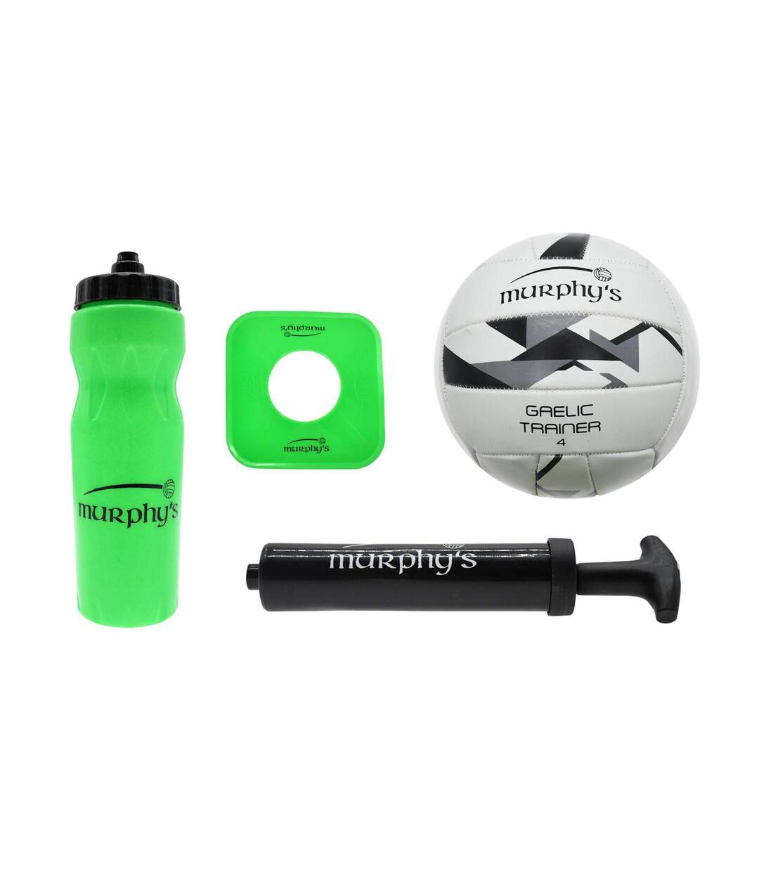 Ensemble D´entraînement De Foot Gaelic Taille 4 Vert Noir Gris Murphys-1