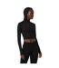 Sweat Court À Capuche Sport Femme Noir Fear Of God-4