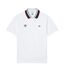 Polo Roland Garros Edition Homme Blanc Lacoste-2