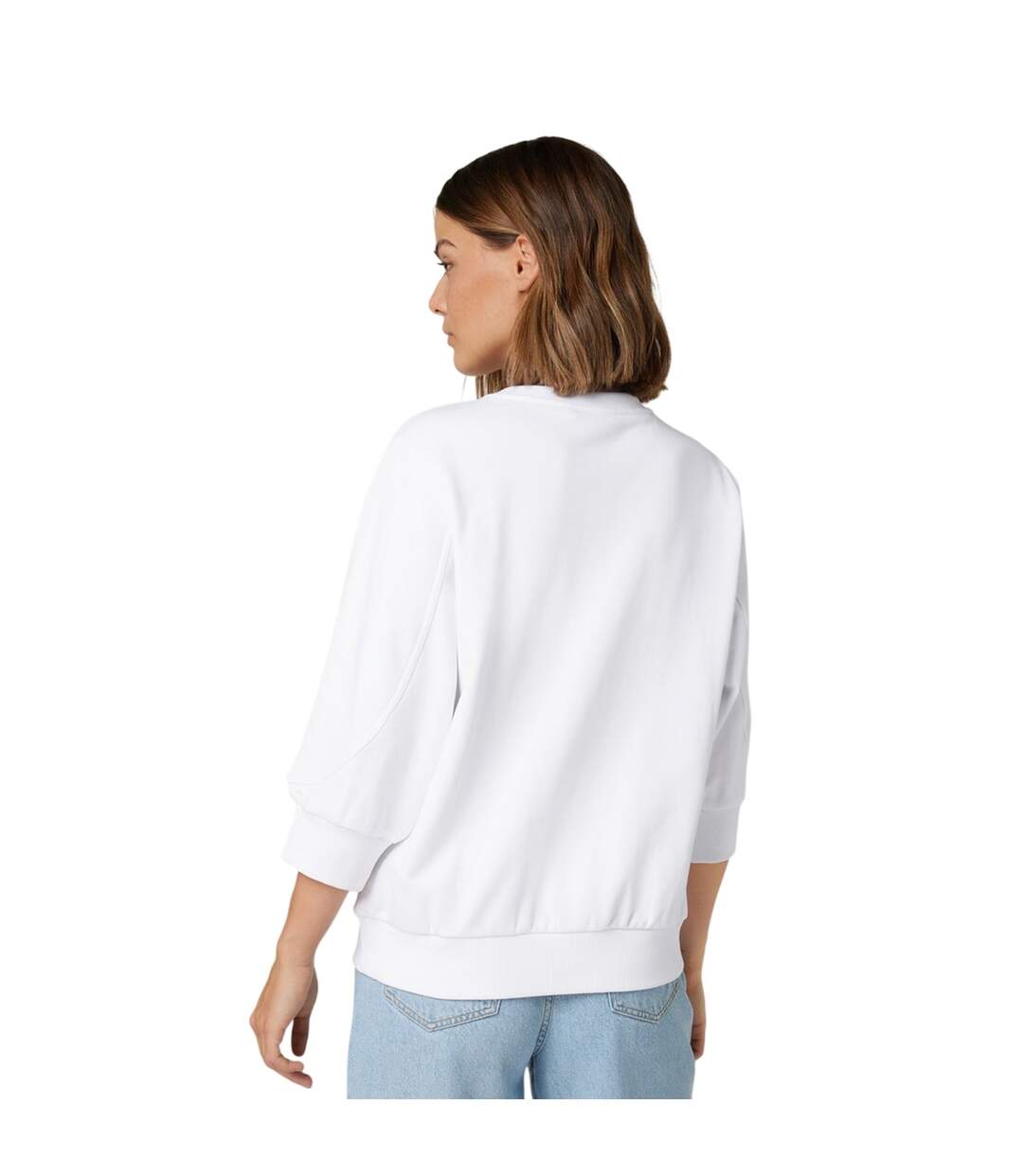 Sweat Manches ¾ Femme Blanc Armani Exchange-3