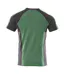 T-shirt Potsdam Unique Homme Vert Noir Mascot-2