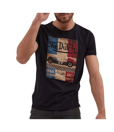 T-shirt Noir Homme Von Dutch GPRIX