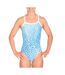 Maillot de bain bleu/blanc femme mako nereid labyrinth-1